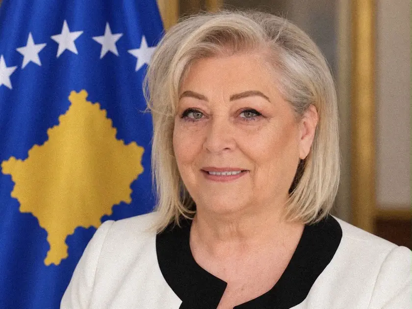 La nuova presidente del Kosovo Justina Shiroka Pula
