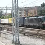 Un treno merci: la lunetta collegherà la linea di Nova Gorica con quella per Trieste