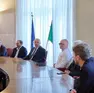 La conferenza stampa giovedì mattina (foto Massimo Silvano)