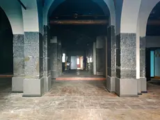 Gli spazi svuotati dell’exSpiller in Riva Nazario Sauro (foto Andrea Lasorte)