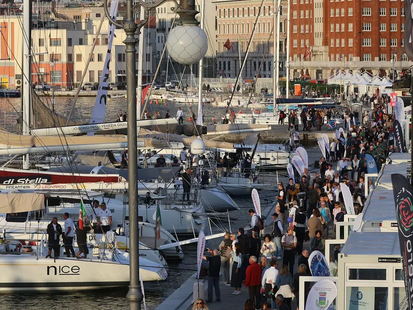 Il Villaggio Barcolana sulle Rive di Trieste (foto Andrea Lasorte)