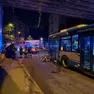 La scena dell'incidente
