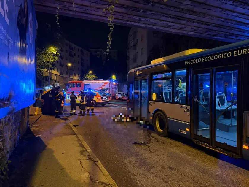 La scena dell'incidente