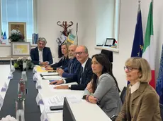 Il ministro Valditara nell'incontro a porte chiuse