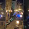Alcune immagini della rissa a Trieste