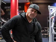 Il triestino Mauro Sassi, 61 anni, allenatore di bodybuilding