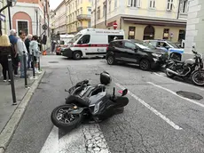 I veicoli coinvolti nell'incidente