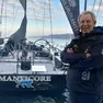 Il medico Franz Wilhelm Baruffaldi Preis davanti alla sua barca Manticore Foto Lasorte