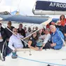 Alcuni degli equipaggi presenti alla Barcolana (Lasorte)