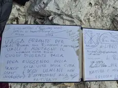Il diario del bivacco vandalizzato