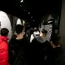 Una scolaresca in visita al Memoriale del MuCa (Foto Bonaventura)