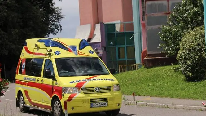 Un'ambulanza slovena