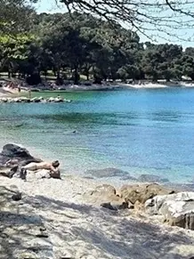 Un’immagine di archivio di Punta Corrente a Rovigno