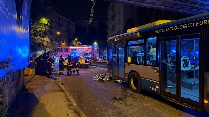 La scena dell’incidente