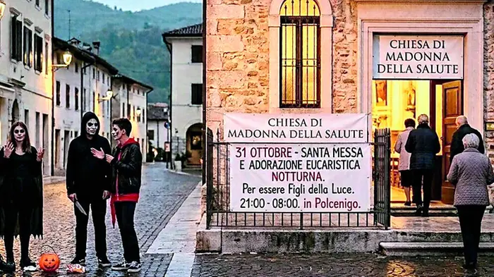 Un fotomontaggio creato per accompagnare l’iniziativa