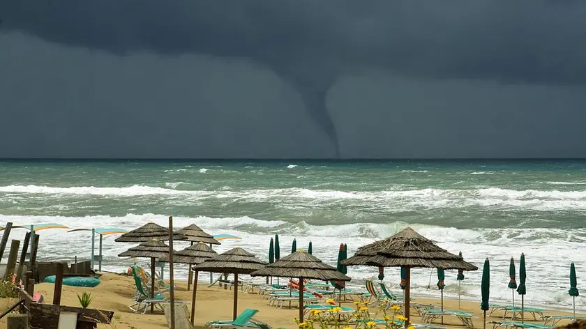 Una tromba marina