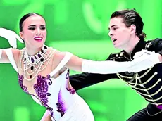 Roberta Sasso e Gherardo Altieri Degrassi in azione Foto Corbelletti Fisr