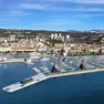 Un rendering del progetto marina di Fiume