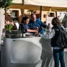 Una degustazione durante l’edizione passata dell’evento