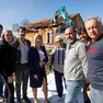 La demolizione di una delle case