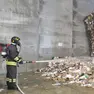 L'intervento dei vigili del fuoco