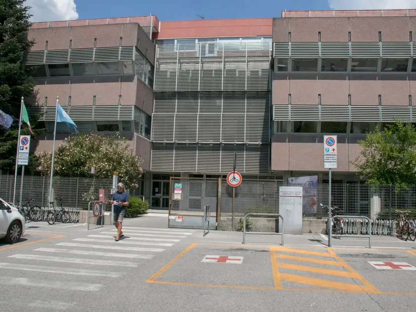 L'ospedale di Monfalcone (foto d'archivio Bonaventura)