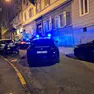 I carabinieri intervenuti in via Crispi dopo il tentato furto