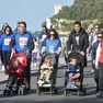 Un’immagine della gara per famiglie dello scorso anno inserita nella Corsa dei Castelli Foto Bruni