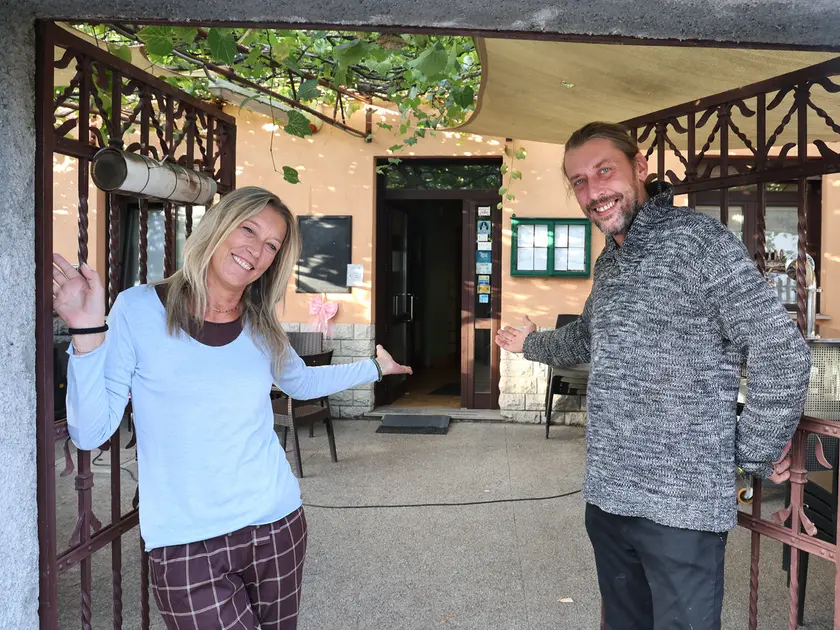 Katja e Giorgio Lorenzi Foto Lasorte