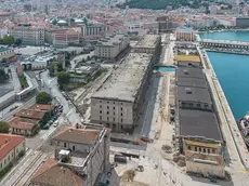 L’area di Porto Vecchio vista dall’alto Foto Silvano