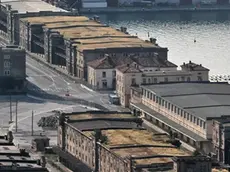 Una veduta di Porto Vecchio e dei magazzini interessati