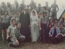 Dalla cerimonia al parco Vivanda alla ricerca sui social: l'emozionante incontro a Sammardenchia tra la sposa e l'ex volontario giunto dal Veneto.