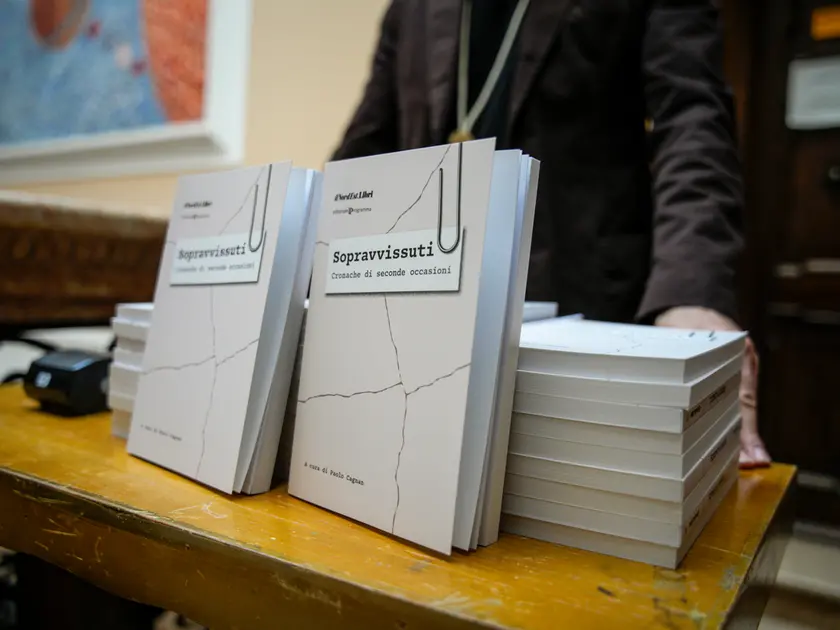 La presentazione del libro Sopravvissuti durante La Fiera delle Parole a Padova
