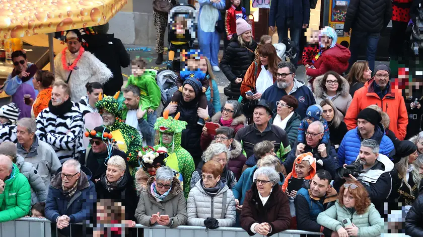 Foto all'inaugurazione di Carnevale del 2024
