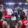 Il coach Francesco Taccetti con i giocatori