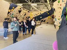 La nuova palestra di arrampicata inaugurata a Gorizia (Foto A.Simcic/D.Tibaldi)