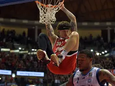 Uno scatto del match Trieste-Cantù (Foto Bruni)