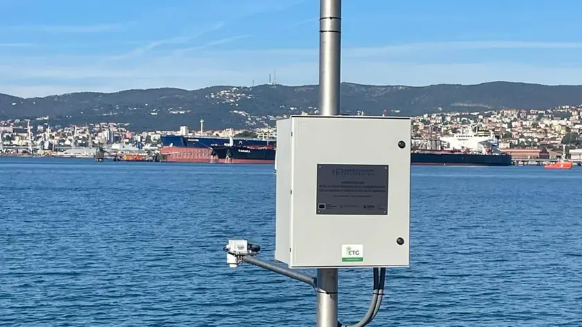 La nuova centralina dell’Ispra installata a Muggia