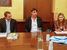 Peretti, Benvenuto e Martellos (foto Katia Bonaventura)
