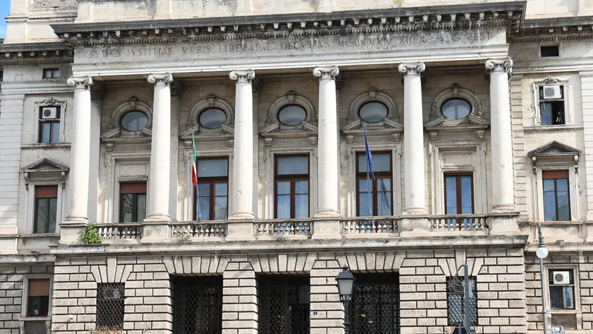 Il Tribunale di Trieste (foto Lasorte)