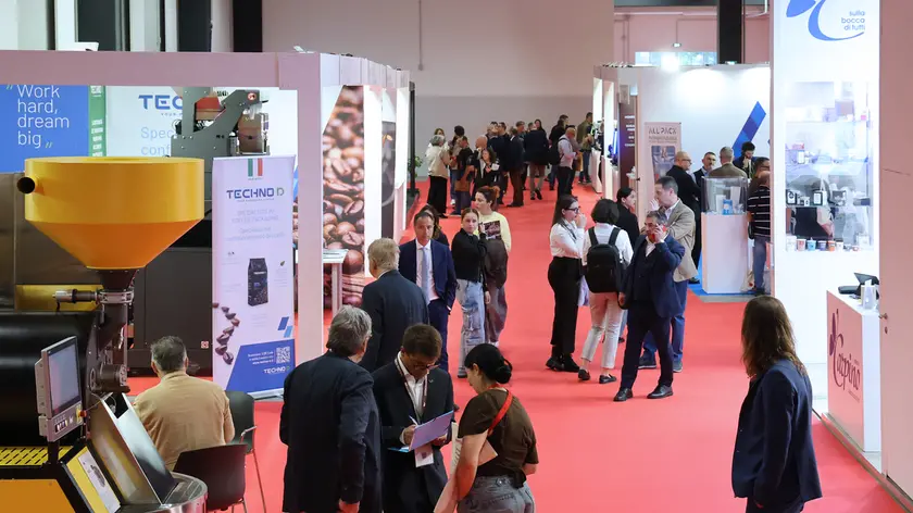 Visitatori al TriestEspressExpo (foto Lasorte)