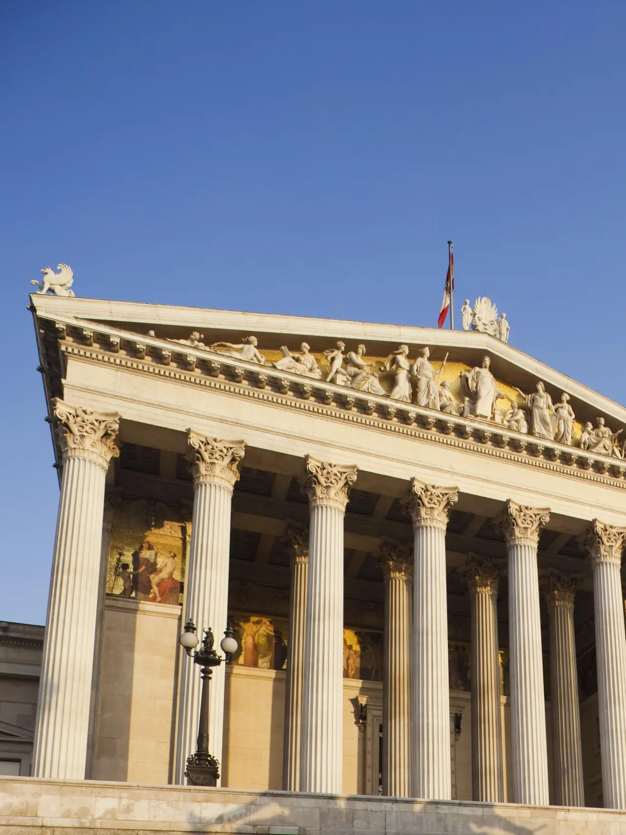 Il Parlamento austriaco, a Vienna