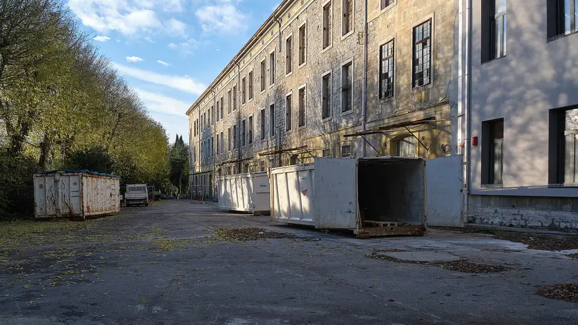 La ex caserma Beleno (foto archivio Silvano)