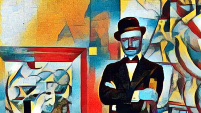 Un ritratto di Marinetti