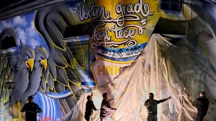 Il murale di Vezica