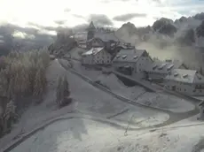 Il Lussari con la prima neve
