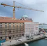 Una delle gru