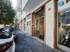 Il luogo dell'aggressione (foto Lasorte)