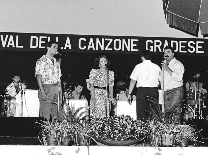 Un’edizione passata del festival canoro a Grado