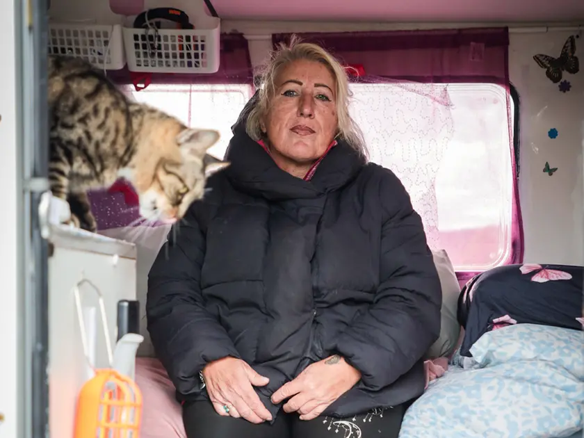 L'appello della 61enne Claudia Blasig commuove il web e fa scattare la gara di solidarietà (Foto Tibaldi)